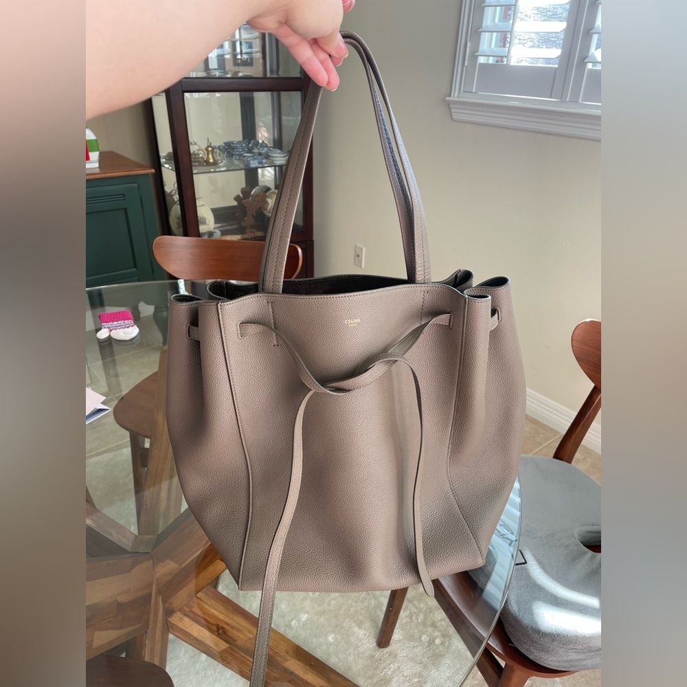 Celine Medium Cabas Phantom Tote Bag